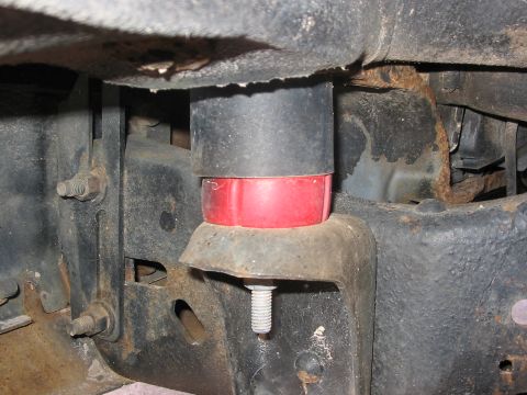 1989 Ford Bronco - Front Body Lift donut and bracket