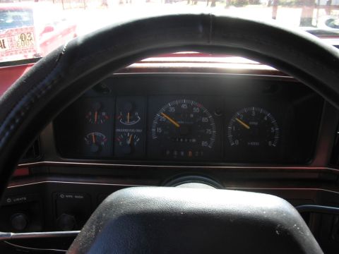 1989 Ford Bronco - purdy gauges