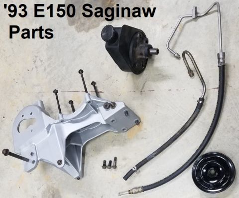 1995 Ford F-150 - Saginaw PS Pump Swap After finding a few Saginaw setups on a junkyard run, I cleaned up all their parts and put one on this truck. I also s…