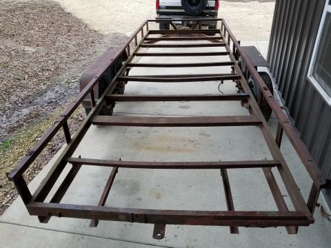 2004 Land Rover Land Rover - Eventually, the trailer was empty, and I started cleaning it up. I had to grind away several welds that had been cut off, and I removed the…