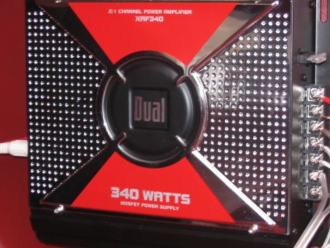 1989 Ford Bronco - 340 watts...not alot but enough to hurt ya.....hmm where have I said that before LOL