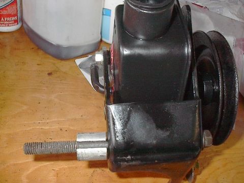 1986 Ford Bronco - Just cut 78 spacer down to fit between 86 brackets