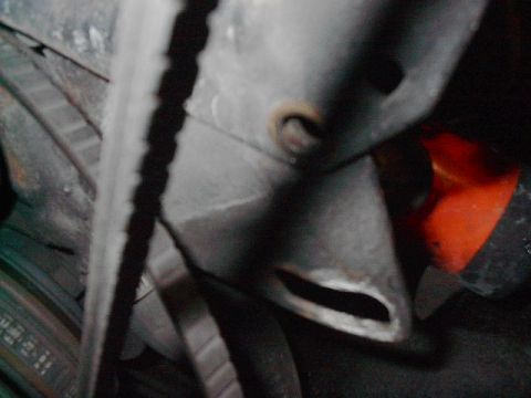 1986 Ford Bronco - Only real mod required, elongate (widen) adjustment slot