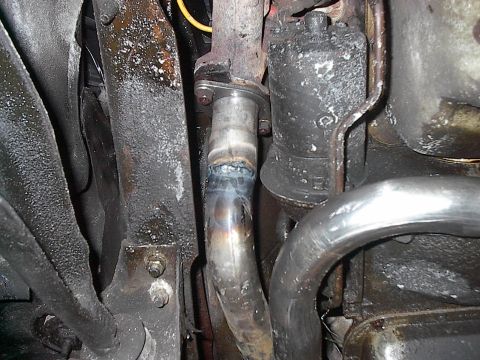1986 Ford Bronco - Actually picked up more room around starter for removal, etc.