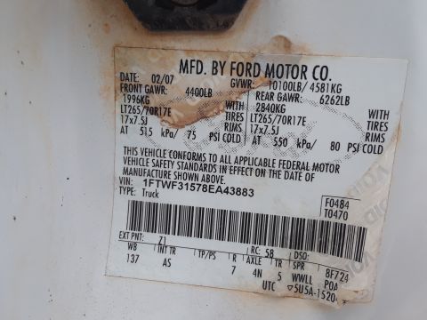 2008 Ford F-350