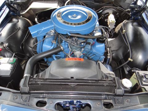1969 Mercury Marquis - The "thunderjet" engine with a 2 barrel Autolite (the original one) carb. If I ever decide to rebuild this engine, I might conver…