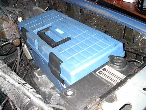 1986 Ford Bronco - So much room I went out and bought a new toolbox
