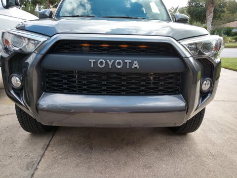 2018 Toyota 4Runner - Trail Standard offroad grill swap.