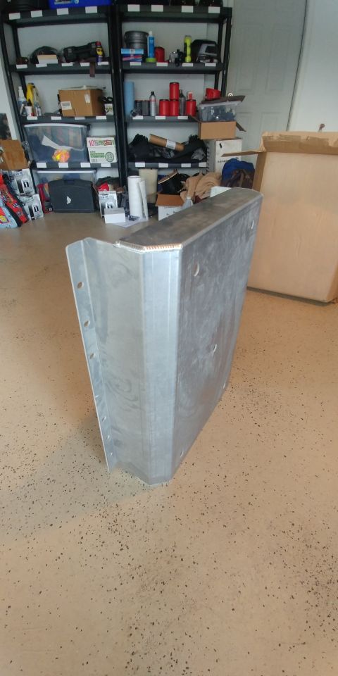 1996 Ford Bronco - 20191015 - Aluminum fuel tank skid plate is in from Desolate Motorsports