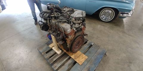 1996 Ford Bronco - 20191022 - The old and (probably) tired 351w (~250k miles).â€‹
