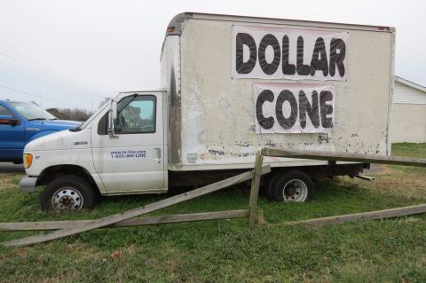 1998 Ford E350 - sad shape when I first found her, gas had turned solid in the tank, 5 flat tires and the one that held air was the wrong size , 8 broken ex…