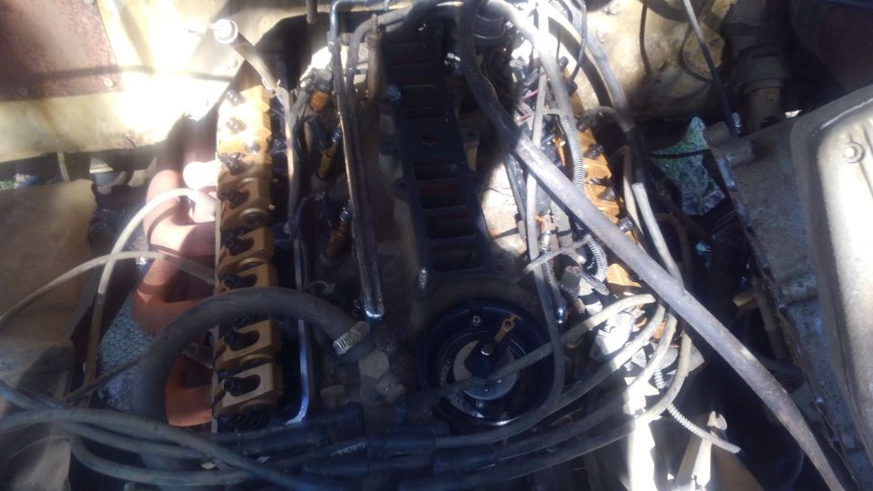got the engine back in. 

i replaced the old roller rockers with some Miller Mid-Lift 1.6 rockers. the previous rockers were knockoff Miller rockers from my 96 and 6 of 16 were damaged when i installed them. they still worked but defiantly not good to leave damaged parts in. 

got the engine running. seems to be running good. oil pressure is 75psi cold and 50psi hot. hopefully the higher pressure and volume will let the crank and bearings last longer this time

i decided to change the injectors to 19lb and run a modified stock MAF sensor. the stock injectors will limit HP but it will now run more reliably than the 30lb injectors i used before. at some point i will upgrade to 24lb when i get the chance.