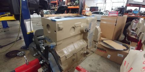 1996 Ford Bronco - 20191107 - Second coat of paint, finished, and ready to get put back together.