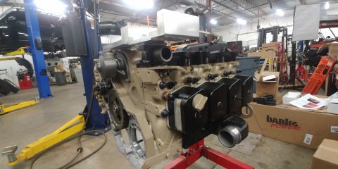 1996 Ford Bronco - 20191115 - Vertical upper water neck is a must to retain AC and use the DCS High mount AC kit.