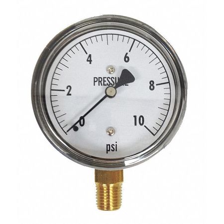 2000 Ford Explorer - Pressure gauge reads approximately 1 psi.