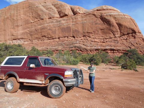 1992 Ford Bronco - Arrival day, just out driving around.