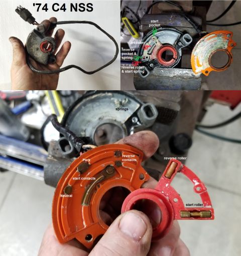 1974 Ford Bronco - The starter engages regardless of shifter position, and the reverse lights don't work, so I tested the NSS. Big surprise - it failed. So I…
