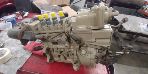 1996 Ford Bronco - 20191202 - Fuel pump is cleaned up, gaskets replaced, flyweights replaced, governor spring kit installed, upgraded fuel delivery valves ins…