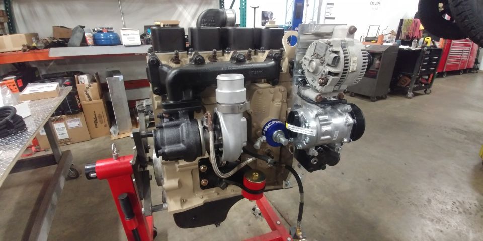20191204 - Engine is together. Just needs installed and all plumbing.