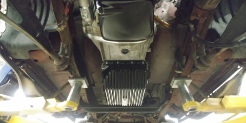 1996 Ford Bronco - 20191219 - The adapter kit from DCS made installing the engine, fitting the transmission to the engine in its original mounting location, a…