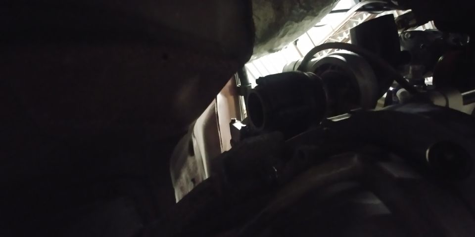 20191219 - Everything fit well, even with the rear/bottom dump exhaust manifold... except the outlet is 3 inches and there isn't 3 inches of space between the transmission and firewall. Rather than beat and modify the firewall, I'm going to try a center dump manifold.
