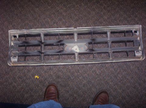 1988 Ford Bronco - This is a grille from a 1988 Ford Bronco.