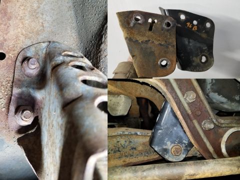 1993 Ford F-250 - With the new plugs, and correct timing, I was able to drive the front end onto ramps and check the undercarriage. The first thing I noticed…