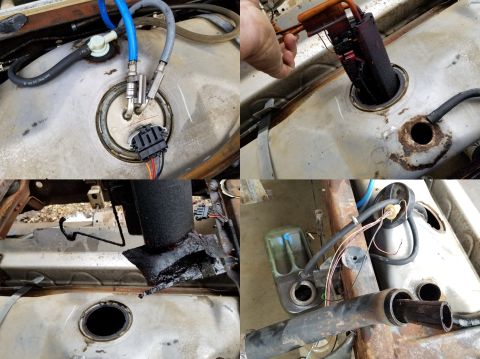 1993 Ford F-250 - It took several cycles of washing & rinsing to get the tops of the tanks clean enough to open the front one. IF THE IMAGE IS TOO SMALL, cli…