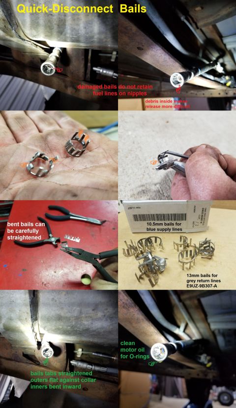 1993 Ford F-250 - Quick-Disconnect Bails are commonly damaged because they're usually jammed by dirt & sand, preventing them from being released; even by the…