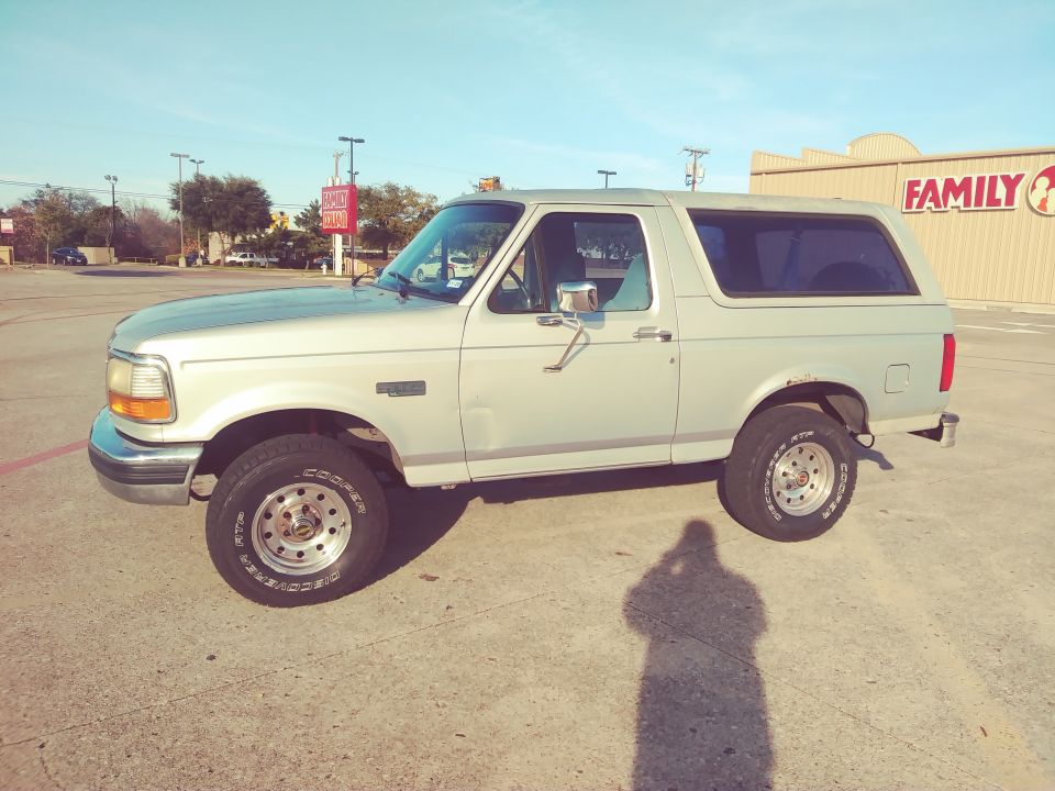 1996 Ford Bronco “The Solid Silver Bronco”