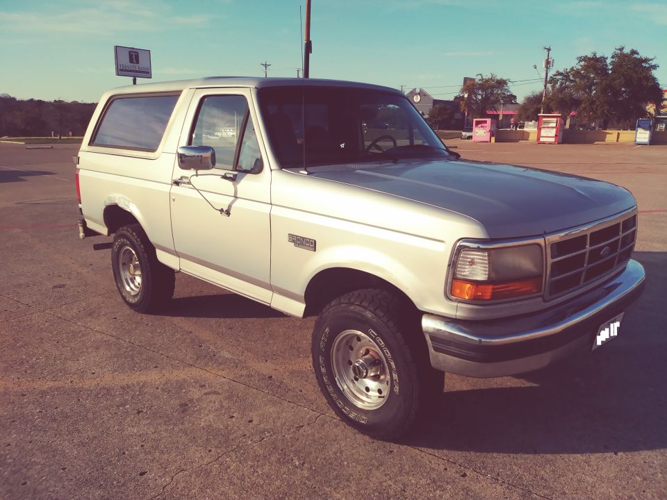 1996 Ford Bronco “The Solid Silver Bronco”