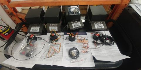 1996 Ford Bronco - 20200115 - Gauges are getting ready to go in. Oil pressure, trans temp, EGT, and boost.