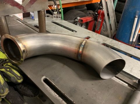 1996 Ford Bronco - 20200115 - Downpipe has been started