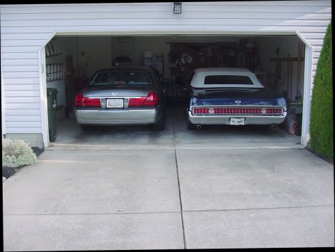 1969 Mercury Marquis - Both Marquise in the garage!