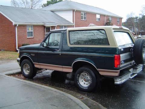 1994 Ford Bronco - Already replaced the bumper with one from a 92 F-150. Don't have a pic yet.
