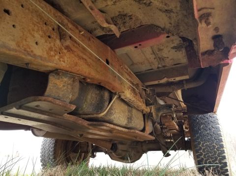 1997 Ford F-250 - Left frame rearward