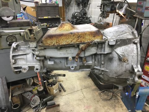 1979 Ford Bronco - Never done an automatic trans before but I have to start somewhere. Its going to be an AOD with the 4r70w wide ration internals, Silver Fox…
