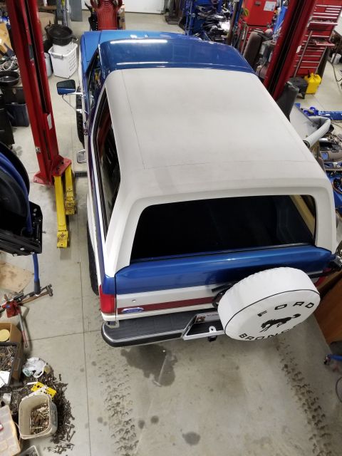 1989 Ford Bronco - Rear top
