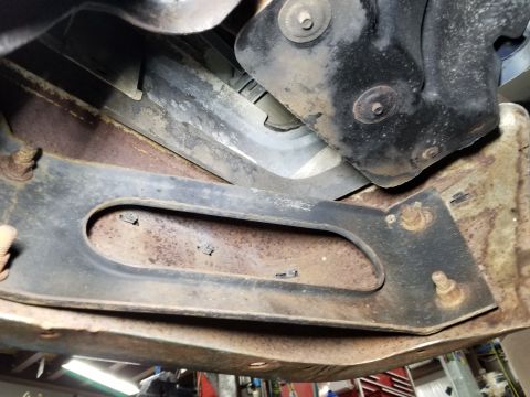 1989 Ford Bronco - The front bumper corner braces are intact, and the trim is original.