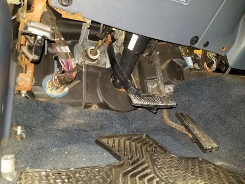 1989 Ford Bronco - For such an old truck that has obviously been wheeled, the underdash is surprisingly clean & original.