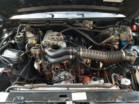 1996 Ford Bronco - FEAD removed before cleaning