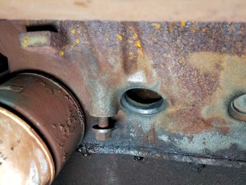 1996 Ford Bronco - Bore pitted, after washing sediment out of journal, & wirewheeling [url=https://www.supermotors.net/registry/media/559836] https://www.supe…