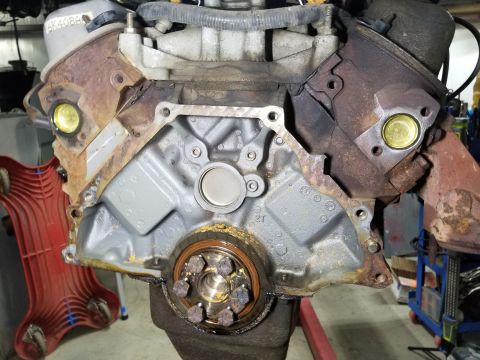 1996 Ford Bronco - Done with the bore plugs.