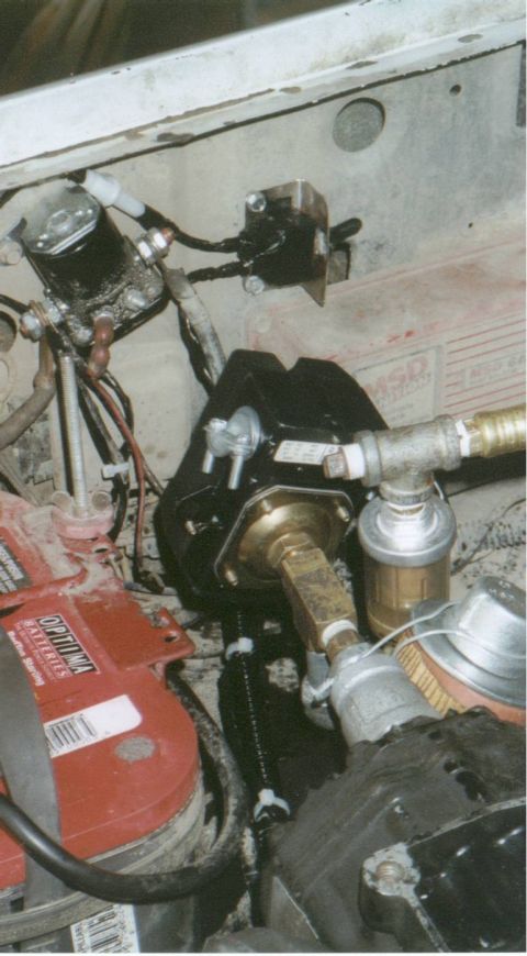1980 Ford Bronco - The pressure controls and switch to shut it off so it can't cycle when I am just driving around. I can flip it on and leave it on when I wh…