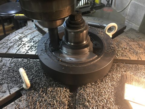 1979 Ford Bronco - Building a new short block for Tex it will be internally balanced so I need to make a neutrally balanced dampener.