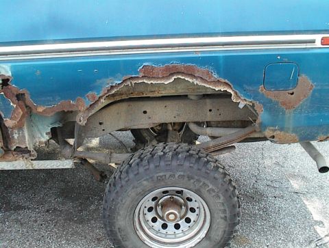 1978 Ford Bronco - better pic of the rust