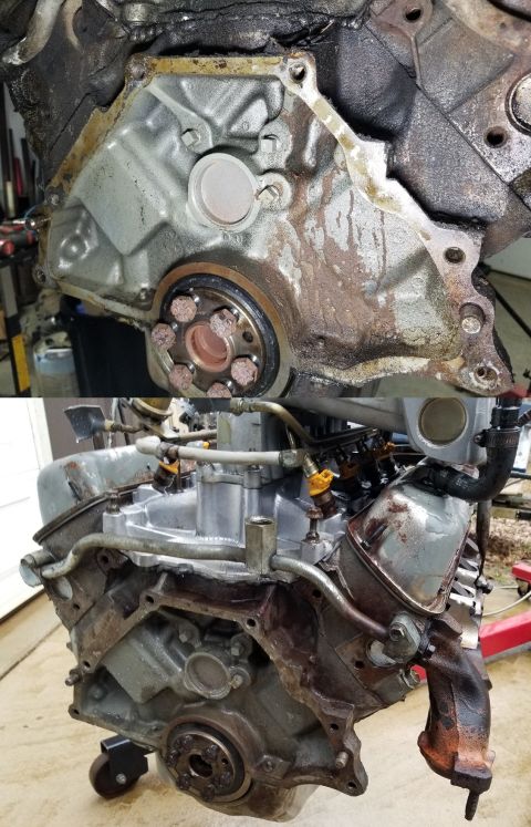 1989 Ford Bronco - Before & after.