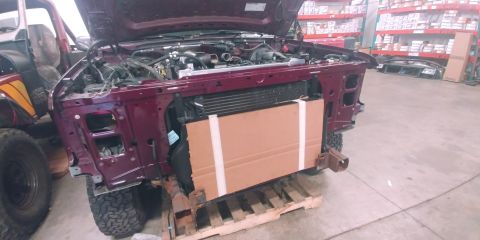 1996 Ford Bronco - 20200302 - Intercooler is mounted.
