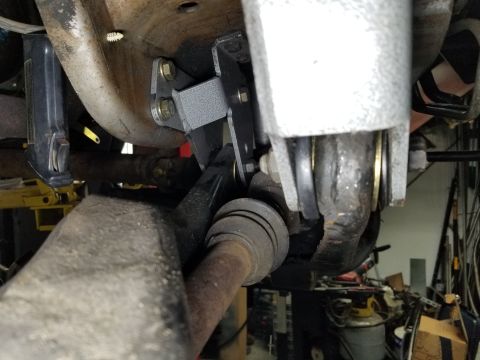 1989 Ford Bronco - Poly axle pivot bushings are pressed in.