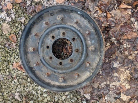 1996 Ford Bronco - This is a spare tire rim, not a 1996 Ford Bronco.